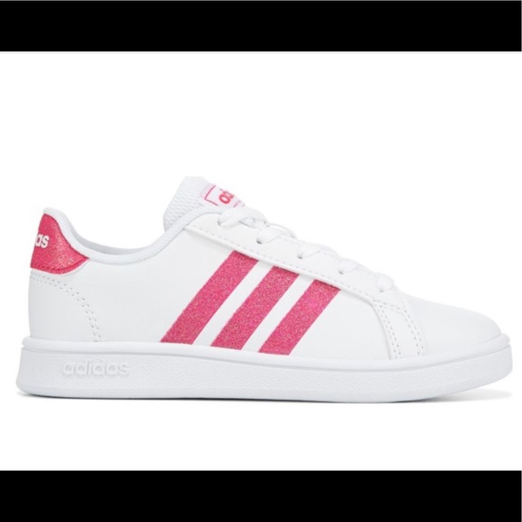 ADIDAS GRAND COURT BIG KIDS SHOES - Picture 4 of 6